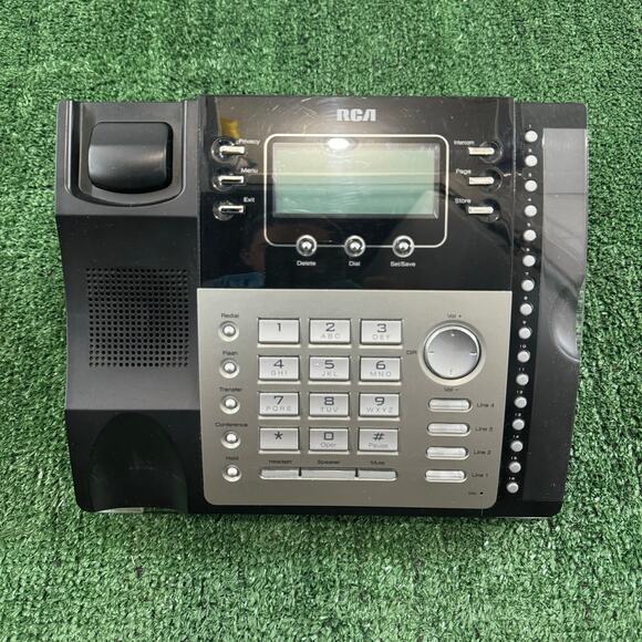 RCA ViSYS 4-Line Corded Telephone Answering System 25424RE1 - Picture 2 of 11